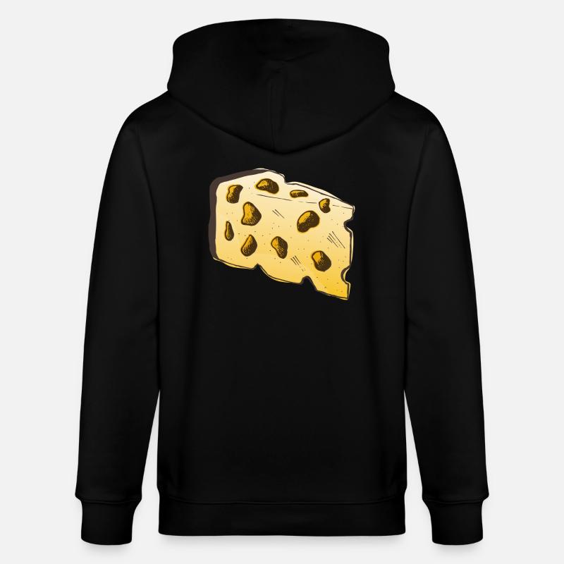 Fromage - Veste à capuche bio CULTIVATOR Stanley/Stella Unisexe - noir