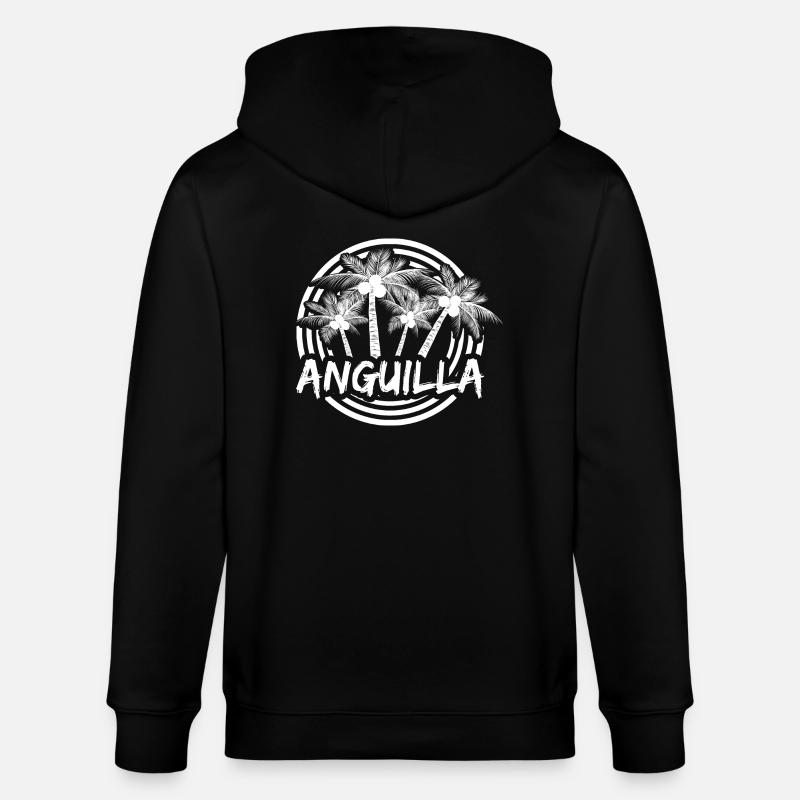 Anguilla - Veste à capuche bio CULTIVATOR Stanley/Stella Unisexe - noir