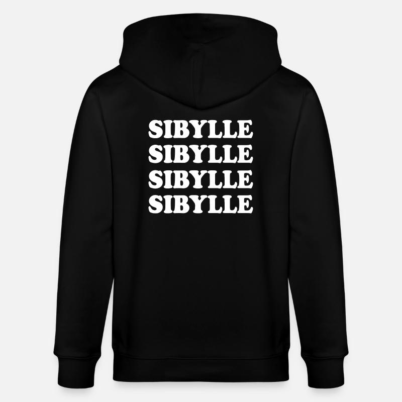Sibylle - Veste à capuche bio CULTIVATOR Stanley/Stella Unisexe - noir