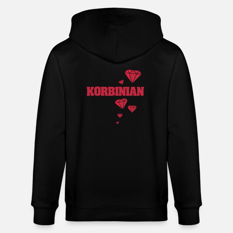 Cadeau pour Korbinian - Veste à capuche bio CULTIVATOR Stanley/Stella Unisexe - noir