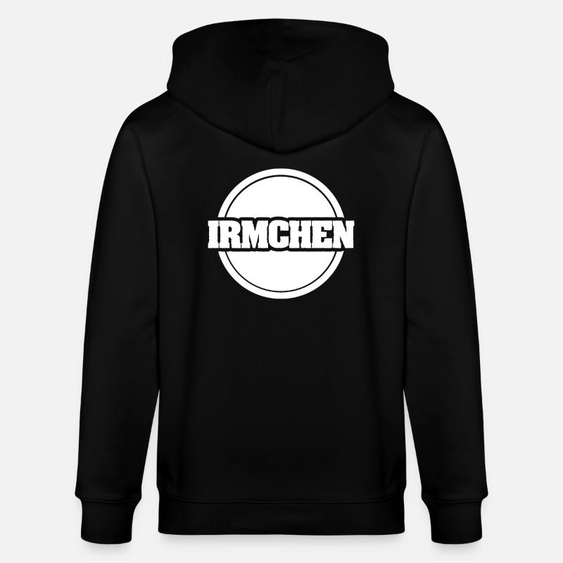 Geschenk für Irmchen - Stanley/Stella Unisex Bio-Kapuzenjacke CULTIVATOR  - Schwarz