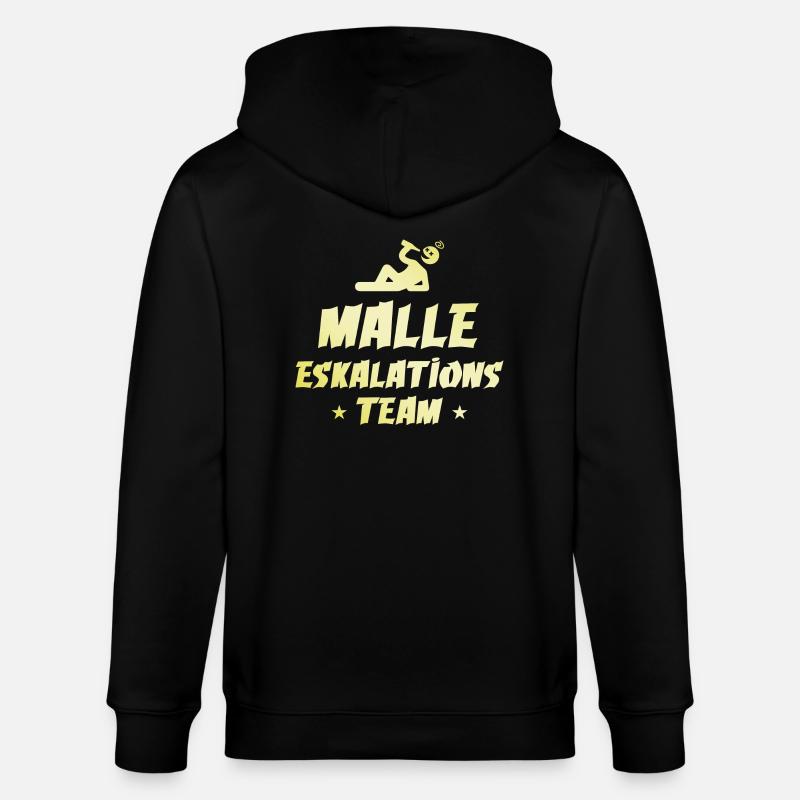 Malle Escalation - Veste à capuche bio CULTIVATOR Stanley/Stella Unisexe - noir