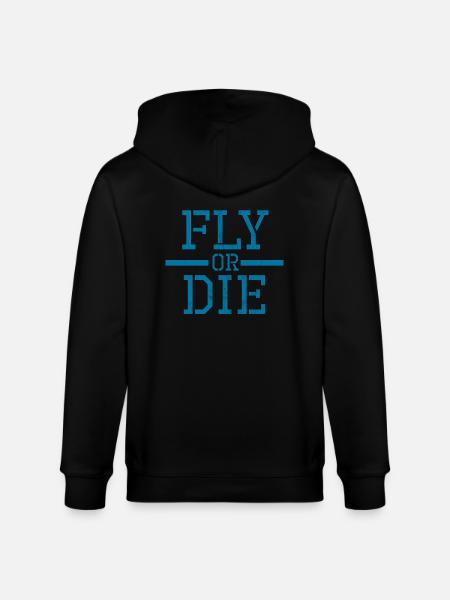 Skydiving Parachutist Gift Paragliding - Stanley/Stella CULTIVATOR Unisex Organic Hooded Jacket - black