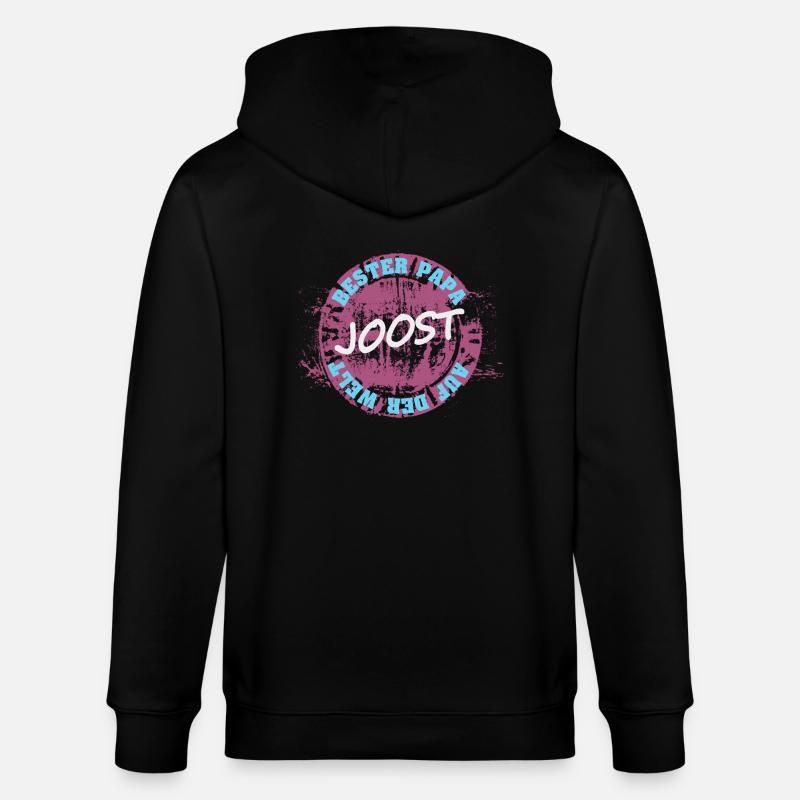Joost - Stanley/Stella Unisex Bio-Kapuzenjacke CULTIVATOR - Schwarz