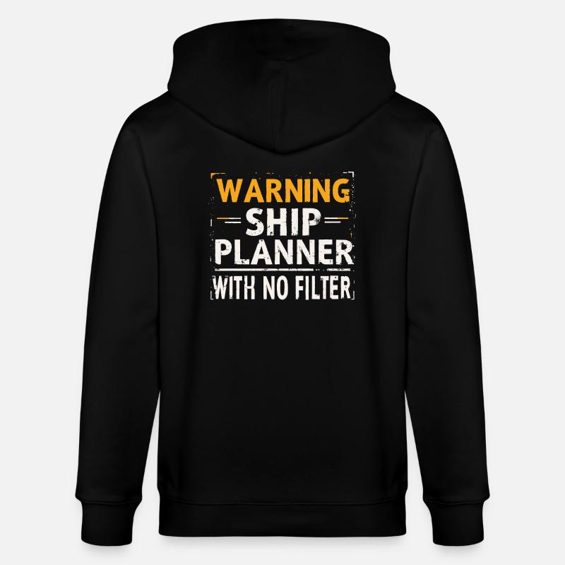 SCHIFFSPLANER - Stanley/Stella Unisex Bio-Kapuzenjacke CULTIVATOR - Schwarz