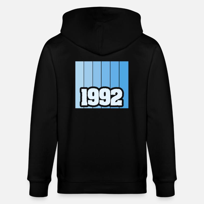 Numéro 1992 - Veste à capuche bio CULTIVATOR Stanley/Stella Unisexe - noir