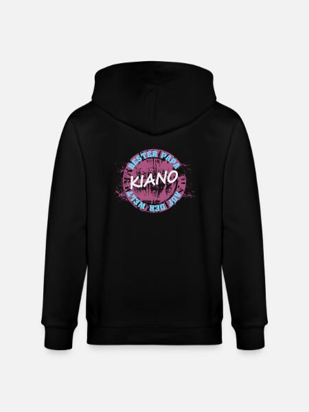 Gift for Kiano - Stanley/Stella CULTIVATOR Unisex Organic Hooded Jacket - black
