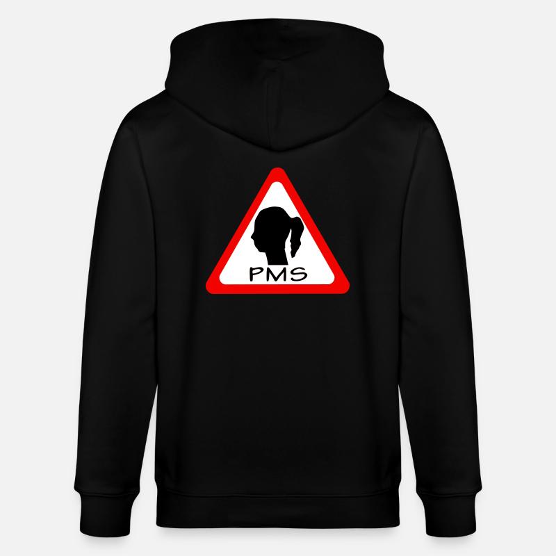 pms warning - Veste à capuche bio CULTIVATOR Stanley/Stella Unisexe - noir