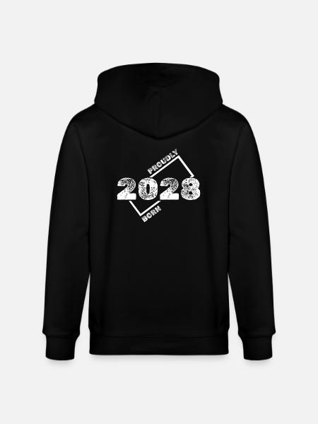 Gift Idea 2028 - Stanley/Stella CULTIVATOR  Unisex Organic Hooded Jacket - black