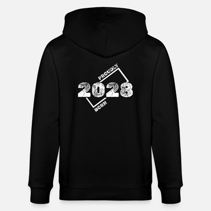 Geschenkidee 2028 - Stanley/Stella Unisex Bio-Kapuzenjacke CULTIVATOR  - Schwarz