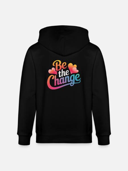 Altruisme Don désintéressé Donner d’école - Veste à capuche bio CULTIVATOR Stanley/Stella Unisexe - noir