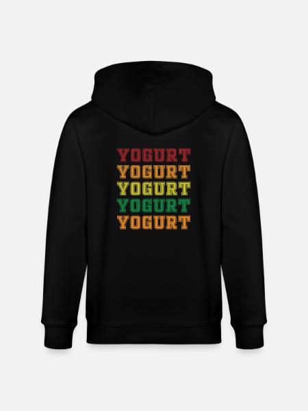 Joghurt - Stanley/Stella Unisex Bio-Kapuzenjacke CULTIVATOR  - Schwarz