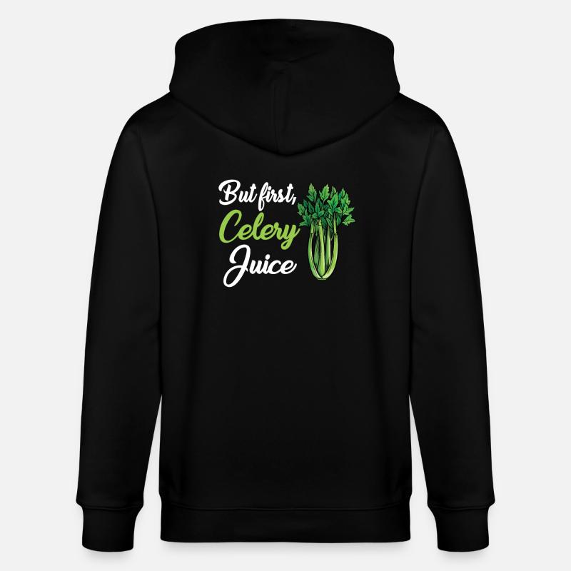 Jus de céleri - Veste à capuche bio CULTIVATOR Stanley/Stella Unisexe - noir