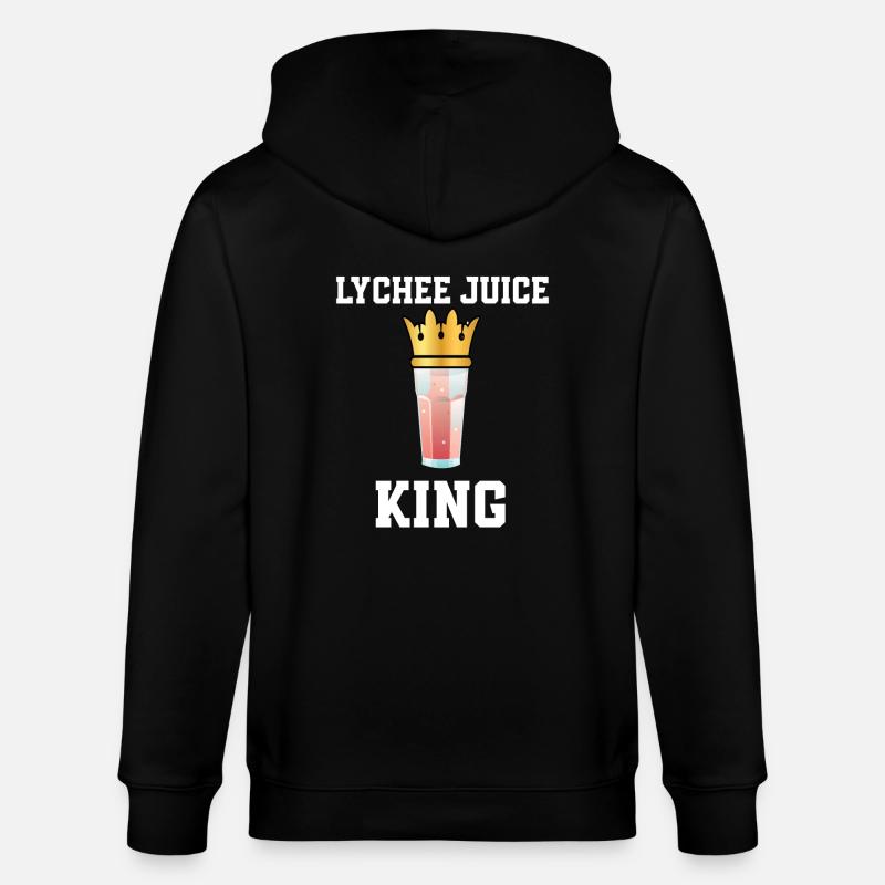 Roi du jus de litchi - Veste à capuche bio CULTIVATOR Stanley/Stella Unisexe - noir