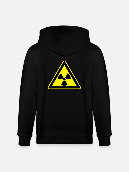 Radioactive - Stanley/Stella CULTIVATOR Unisex Organic Hooded Jacket - black