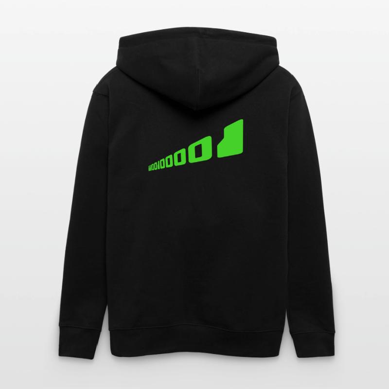 Binary Code Program Language Stanley/Stella CULTIVATOR  Unisex Organic Hooded Jacket