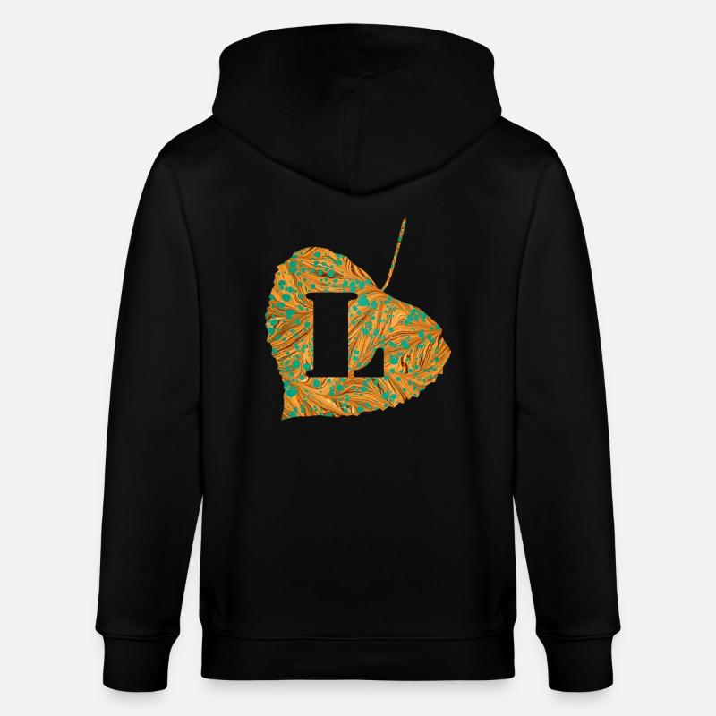 Feuille E 95 l - Veste à capuche bio CULTIVATOR Stanley/Stella Unisexe - noir