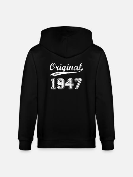 1947 - Stanley/Stella Unisex Bio-Kapuzenjacke CULTIVATOR - Schwarz