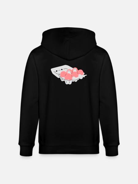 eier - Stanley/Stella Unisex Bio-Kapuzenjacke CULTIVATOR - Schwarz