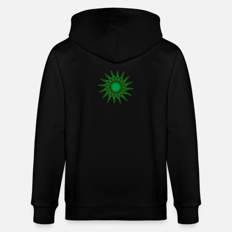 il vert si vert - Veste à capuche bio CULTIVATOR Stanley/Stella Unisexe - noir