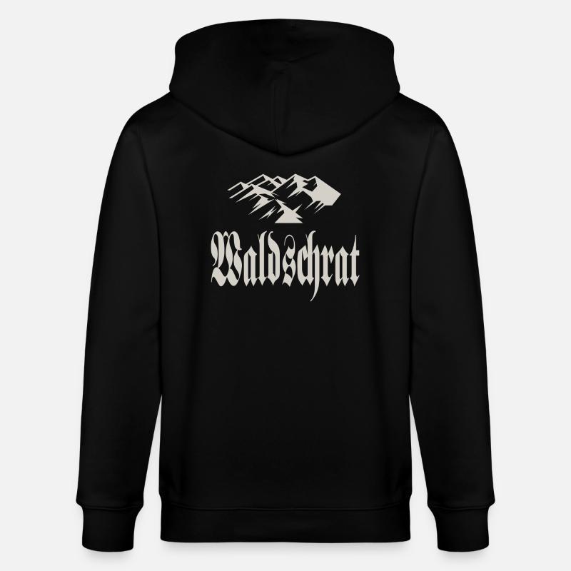 Waldschrat - Stanley/Stella Unisex Bio-Kapuzenjacke CULTIVATOR  - Schwarz