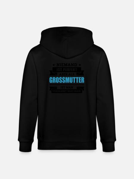 Funshirt Großmutter - Stanley/Stella Unisex Bio-Kapuzenjacke CULTIVATOR - Schwarz