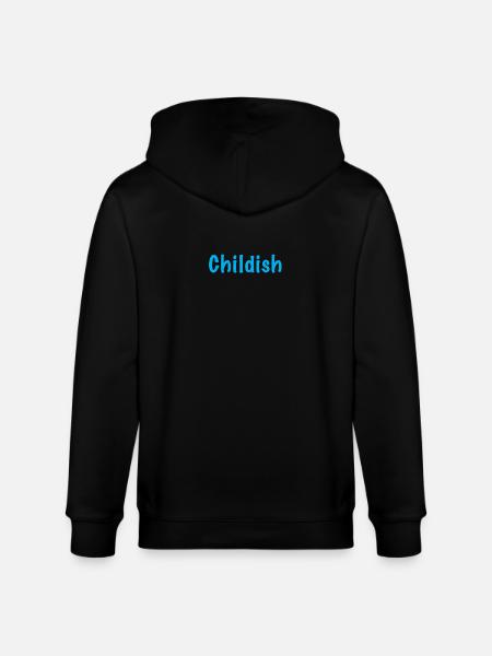 Kindisch - Stanley/Stella Unisex Bio-Kapuzenjacke CULTIVATOR  - Schwarz