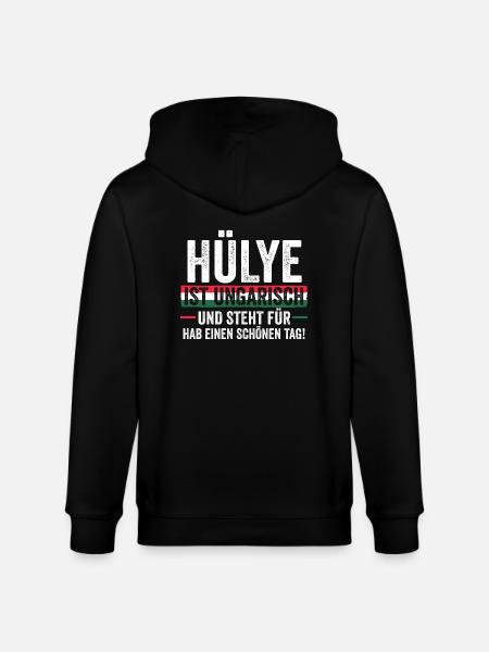 Hungarian Hungarian Hungary - Stanley/Stella CULTIVATOR Unisex Organic Hooded Jacket - black