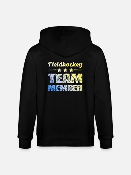 Fieldhockey Team - Stanley/Stella Unisex Bio-Kapuzenjacke CULTIVATOR  - Schwarz