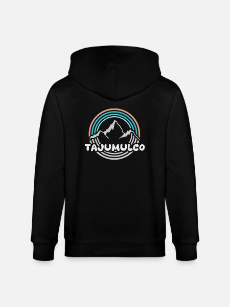 Tajumulco als Berg - Stanley/Stella Unisex Bio-Kapuzenjacke CULTIVATOR  - Schwarz