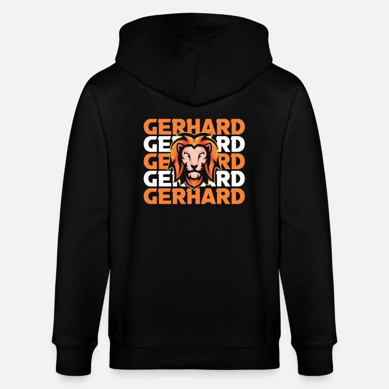 Leo Gerhard - Veste à capuche bio CULTIVATOR Stanley/Stella Unisexe - noir