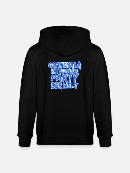 Guatemala Guatemala - Stanley/Stella Unisex Bio-Kapuzenjacke CULTIVATOR  - Schwarz