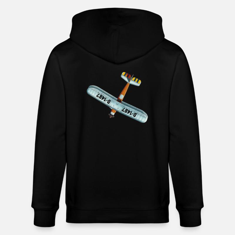 Udet Flieger 02 - Veste à capuche bio CULTIVATOR Stanley/Stella Unisexe - noir