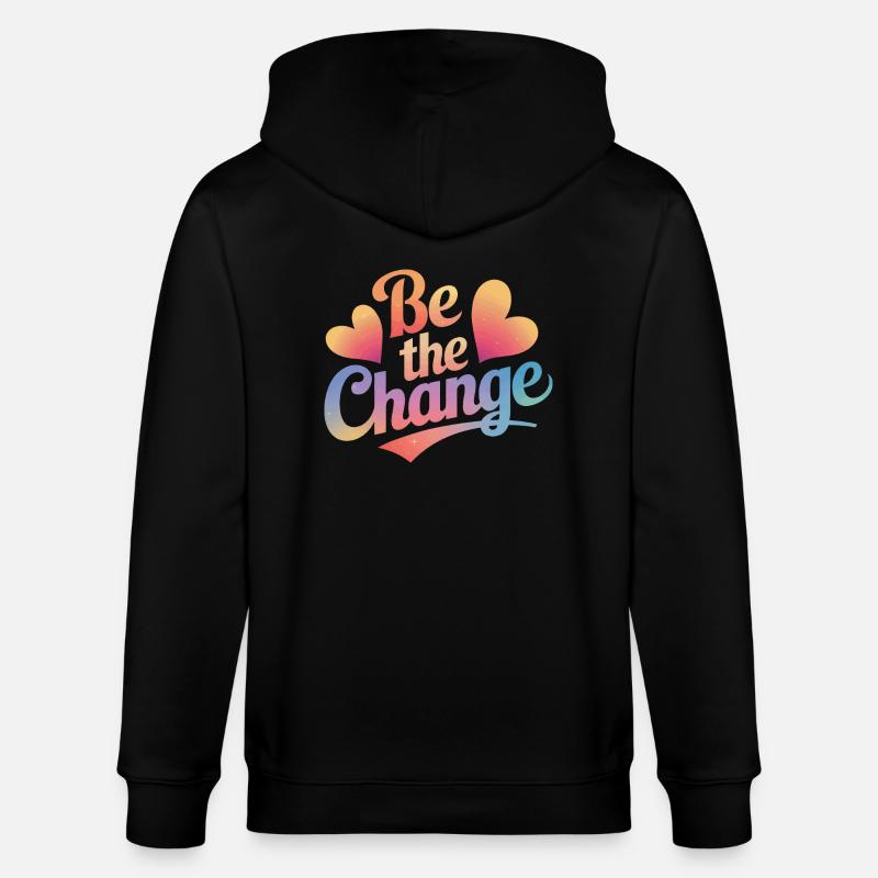 Altruisme Don désintéressé Donner d’école - Veste à capuche bio CULTIVATOR Stanley/Stella Unisexe - noir