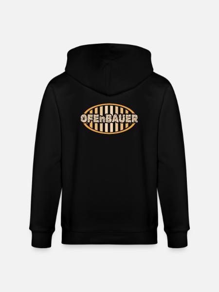 Ofenbauer als Job - Stanley/Stella Unisex Bio-Kapuzenjacke CULTIVATOR - Schwarz