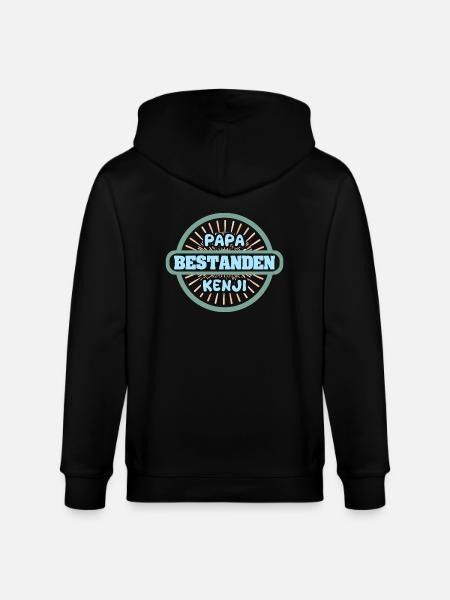 Kenji - Stanley/Stella Unisex Bio-Kapuzenjacke CULTIVATOR - Schwarz