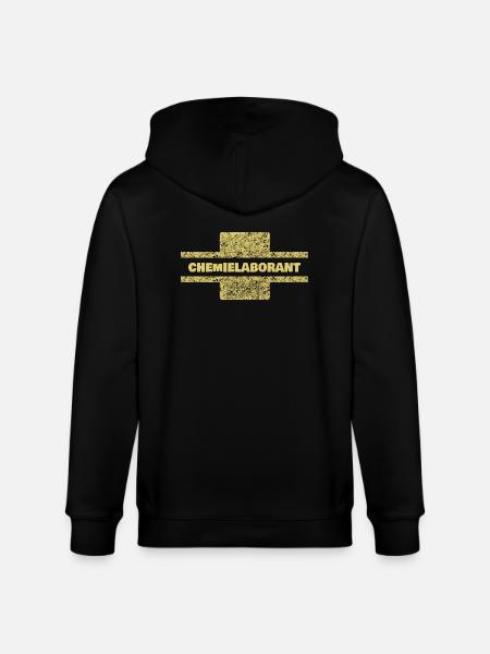 Beruf Chemielaborant - Stanley/Stella Unisex Bio-Kapuzenjacke CULTIVATOR  - Schwarz