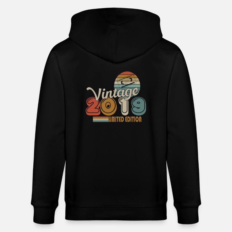 2019 - Veste à capuche bio CULTIVATOR Stanley/Stella Unisexe - noir