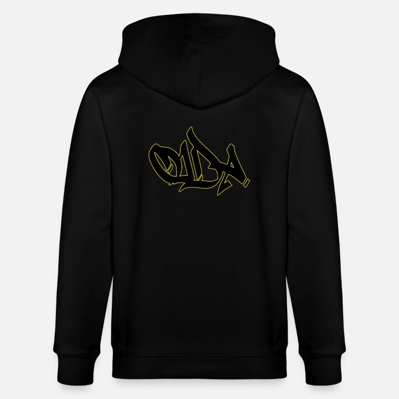Oida - Stanley/Stella Unisex Bio-Kapuzenjacke CULTIVATOR  - Schwarz