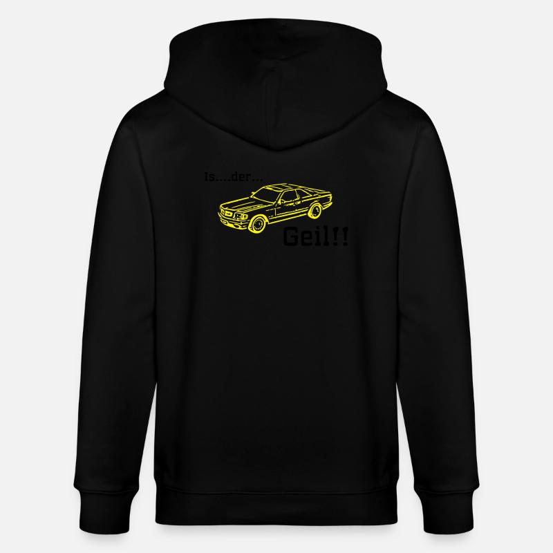 is der geil - Stanley/Stella Unisex Bio-Kapuzenjacke CULTIVATOR  - Schwarz