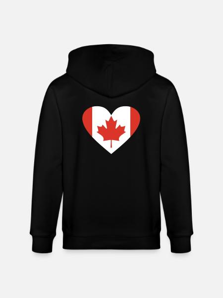 Kanada - Stanley/Stella Unisex Bio-Kapuzenjacke CULTIVATOR - Schwarz