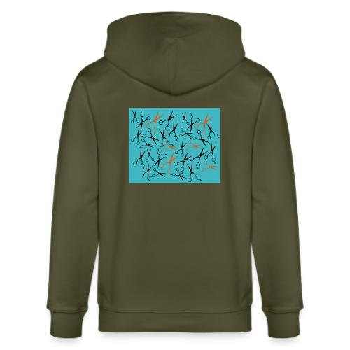 Scherenmaske Schwarzer Hintergrund - Stanley/Stella Unisex Bio-Kapuzenjacke CULTIVATOR 