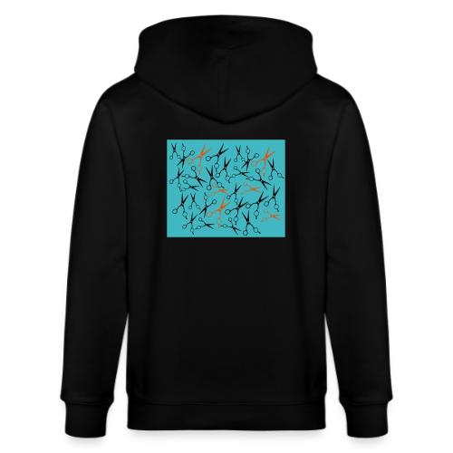 Scherenmaske Schwarzer Hintergrund - Stanley/Stella Unisex Bio-Kapuzenjacke CULTIVATOR 