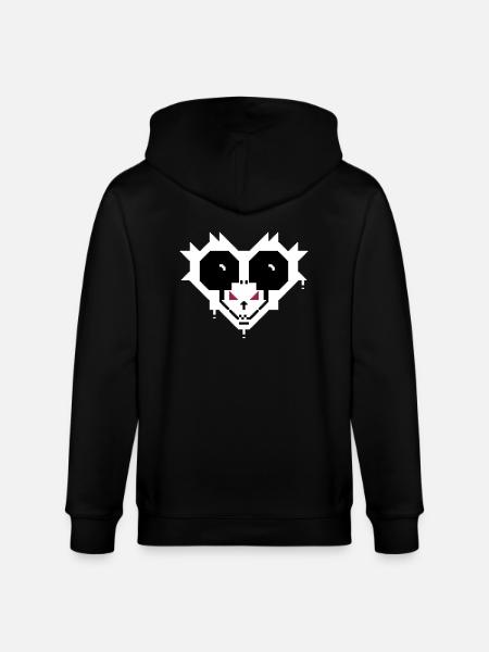 PETSCII M4U5 - Stanley/Stella CULTIVATOR Unisex Organic Hooded Jacket - black