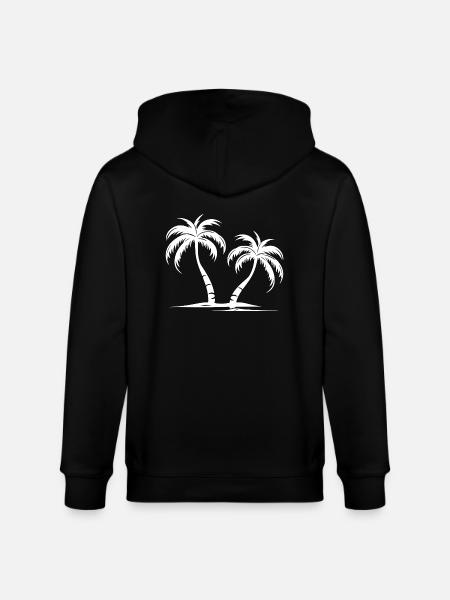 Île Palm - Veste à capuche bio CULTIVATOR Stanley/Stella Unisexe - noir