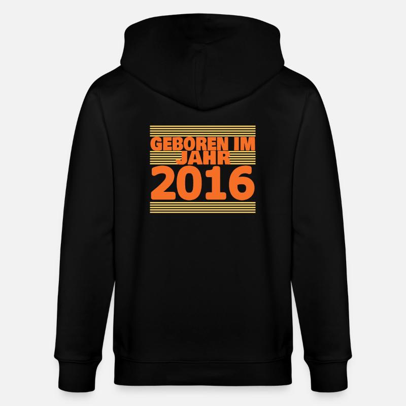 Né en 2016 - Veste à capuche bio CULTIVATOR Stanley/Stella Unisexe - noir