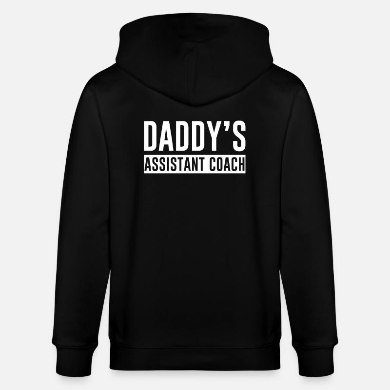 Daddy's Assistant Coach 2 - Stanley/Stella Unisex Bio-Kapuzenjacke CULTIVATOR  - Schwarz
