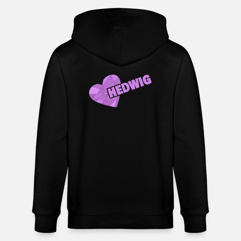 Hedwig - Veste à capuche bio CULTIVATOR Stanley/Stella Unisexe - noir