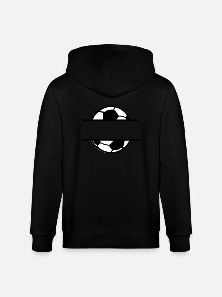 Fußball Soccer - Stanley/Stella Unisex Bio-Kapuzenjacke CULTIVATOR - Schwarz