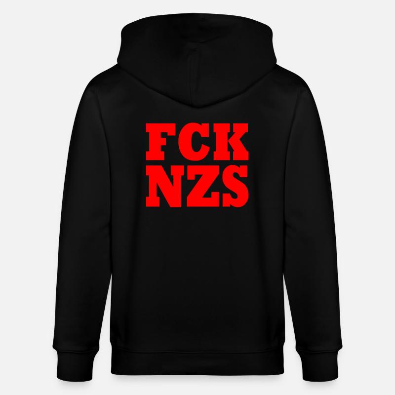 Fck nzs - Stanley/Stella Unisex Bio-Kapuzenjacke CULTIVATOR  - Schwarz